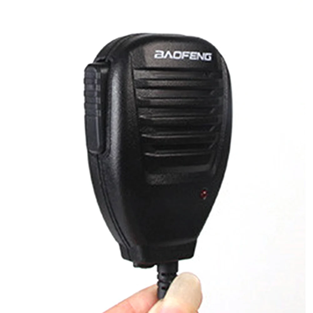 2 Way Radio Headset With Indicator Light Interphone Microphone Durable Earphone H21 Mini For BF 888S UV5R Speaker