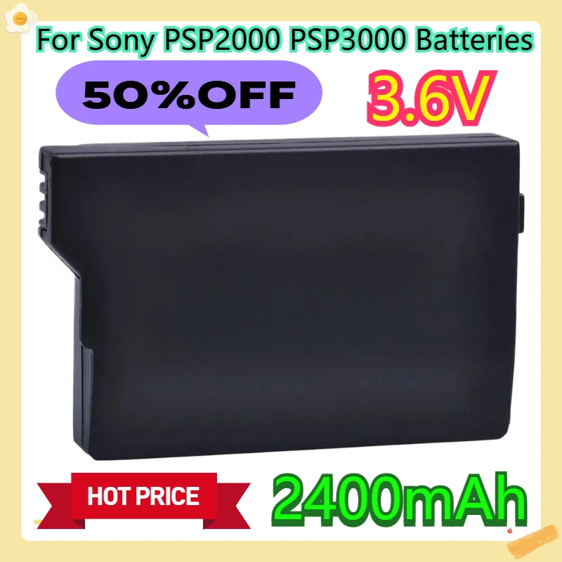 

For Sony PSP2000 PSP3000 Batteries 3.6V 2400mAh