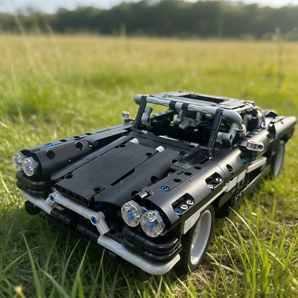 

Конструктор MOC Machinery: Гоночный автомобиль серии Dodge Technology, строительные блоки, набор для сборки, для взрослых, подарки на праздники и вечеринки