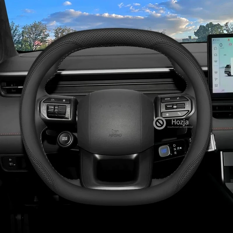 Leather Car Steering Wheel Cover for All New KIA Sportage Telluride Xceed 2027 Interior Accessories