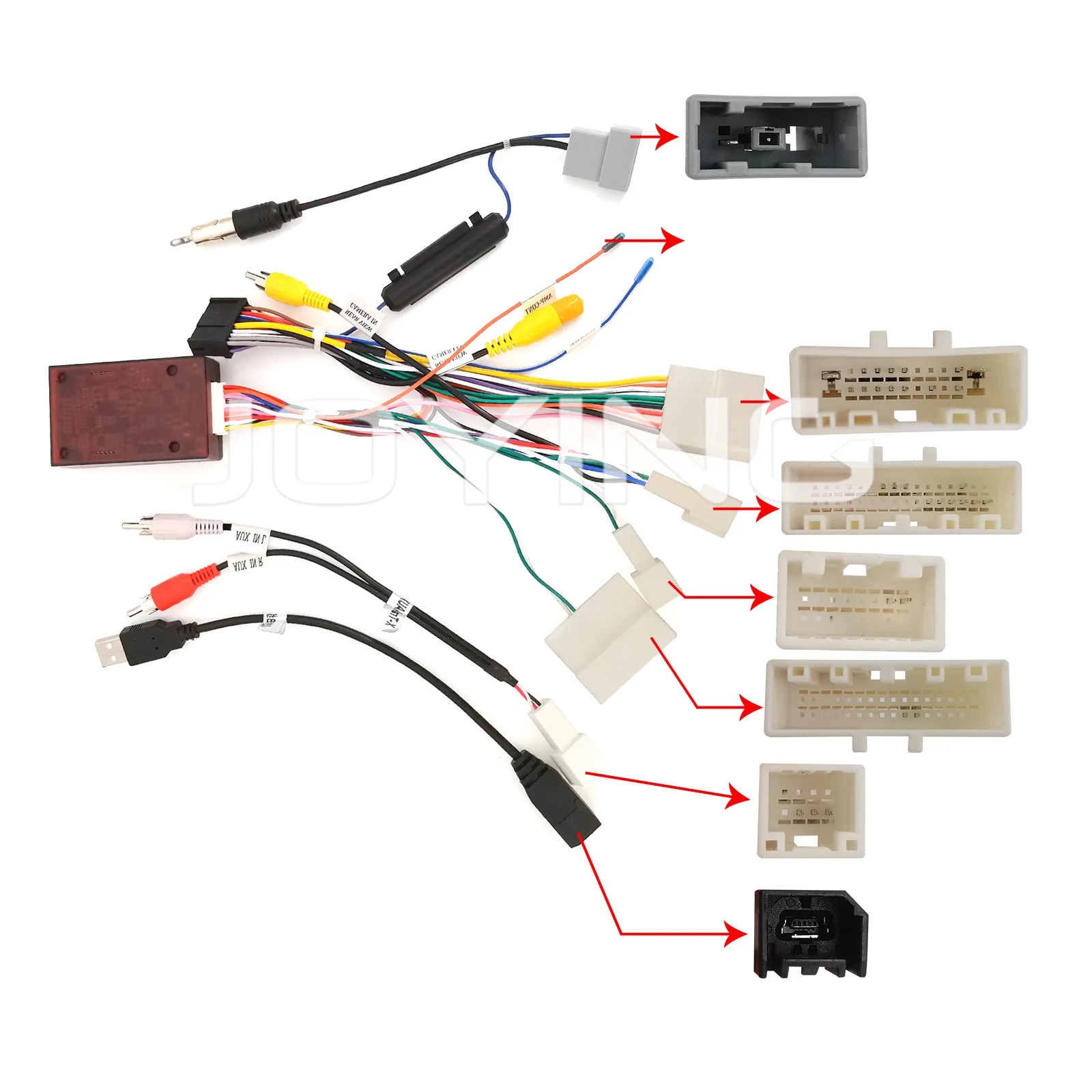 32 Pin Nissan Canbus Harness Wiring Adapter For Joying Car Radio