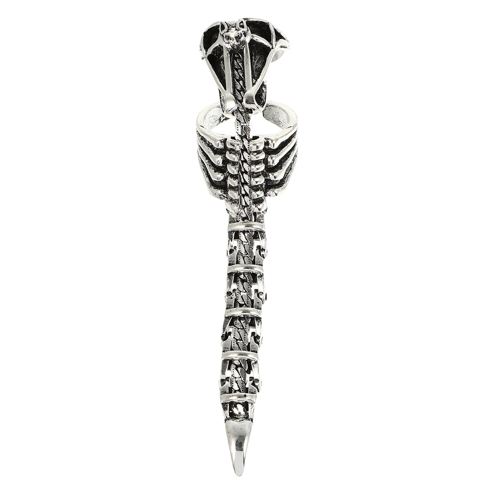 

Retro Scorpion Rings Fashion Comfortable Durable Punk Style Vintage Male Adjustable Alloy Finger Joint Ring