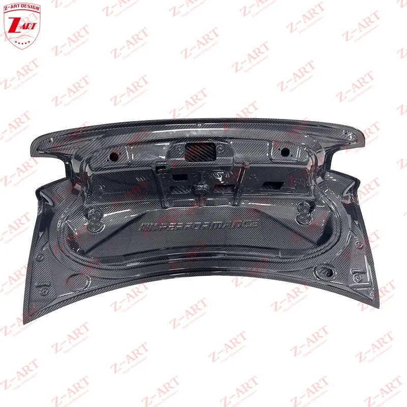 Z-ART F87 MP Dry Carbon Fiber Rear Trunk Lid for BMW M2 M2C Dry Carbon Fiber Rear Hood For BMW F20 F22 F87 M2 2 Series 2015-2021