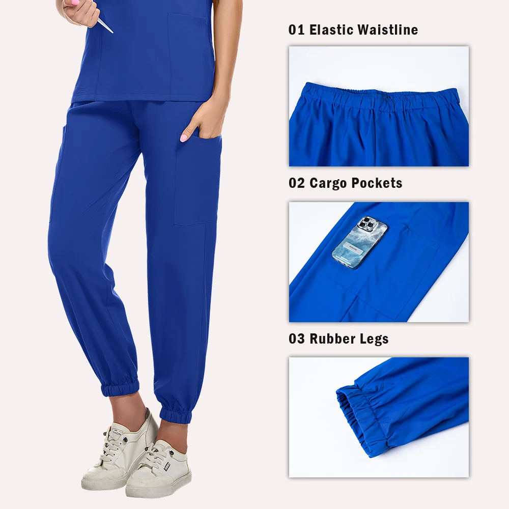Medical Clothing for Women Scrubs Jogger Sets Nursing Pants Surgical Gown High Quality  Uniforms Wholesale Beauty Uniform
