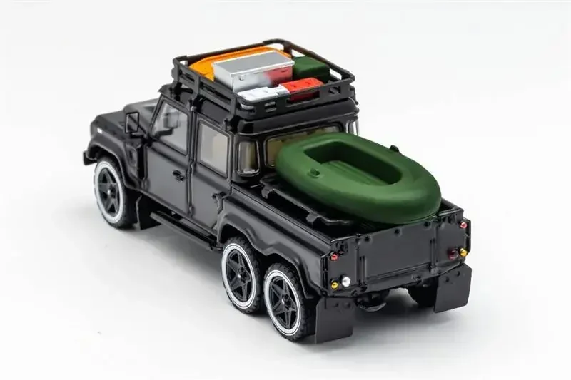 GCD 1:64 Land Rover Defender 6x6 Pick up Diecast Model Car