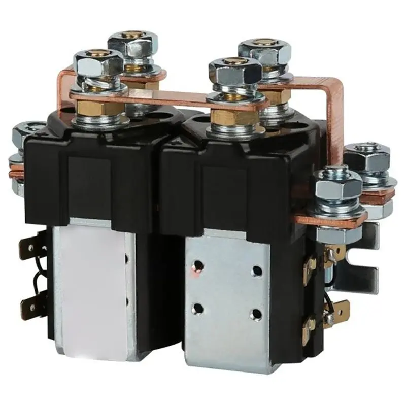 SOFT-For Battery Tricycle Power System Compatible ZJWH100A-2T DC Contactor 100A 1NO DC 12-80V Coil Low Voltage Relay