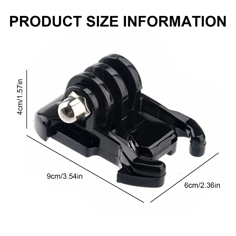 Action Camera Quickly Clip Mount Quick Release Base Mount with Wide Compatibility and Durability PC Constructions Drop Shipping
