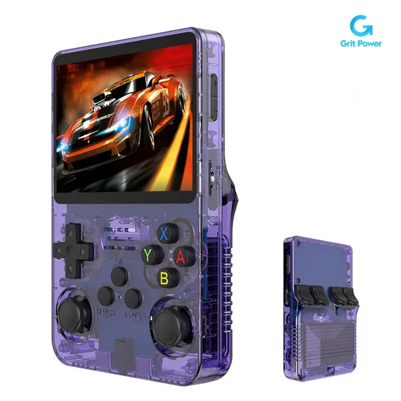 R36S Retro Handheld Video Game Console 3.5 inch IPS Screen Mini Mobile Pentium 4 64GB Classic Game emulator