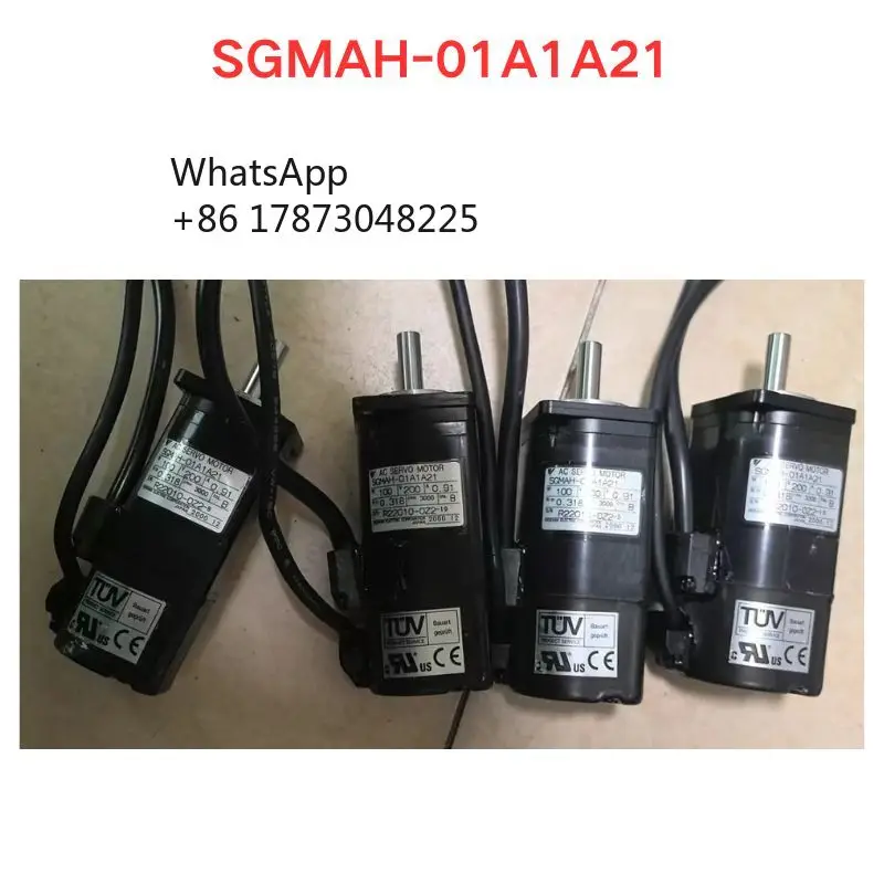 Gebruikte SGMAH-01A1A21 elektrische machines Functionele test OK