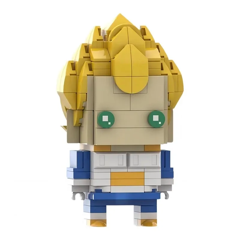 MOC-Anime Figuras Building Blocks para Crianças, Brickheadz Sets, Sete Dragões, Pearl Z, Super Guerreiro, Brinquedos, Presentes de Natal, Idéias