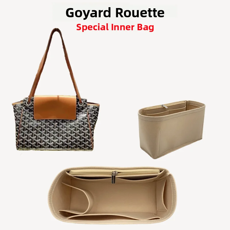 Goya Rouette Organizertas Binnenopbergetui Cosmetische tas Tote Bag Opbergoplossing Pure kleur Kubiek ontwerp Huishoudelijk orgel...