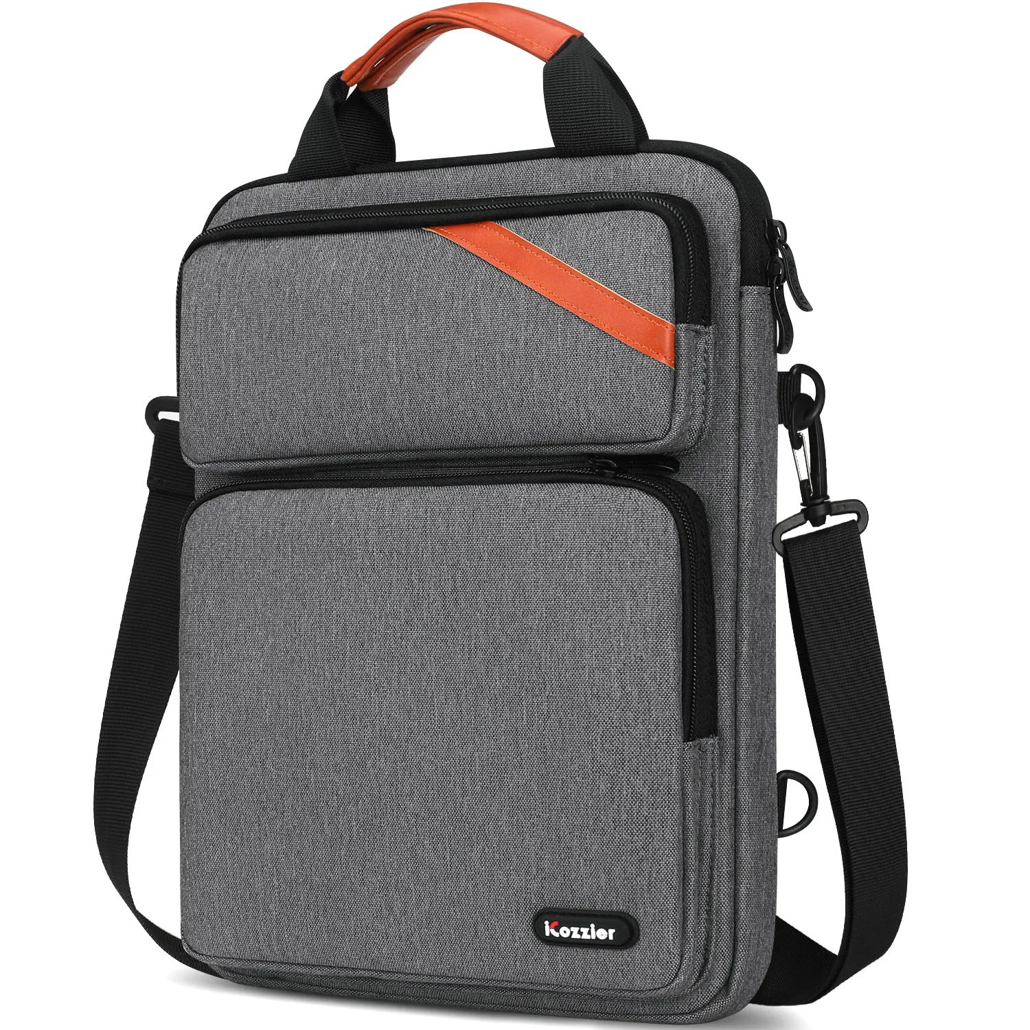 ICozzier Bolsa de ombro para laptop de 12,9-13,3 polegadas, bolso duplo, capa para tablet para MacBook Pro 14, iPad Pro 12.9 2018-202