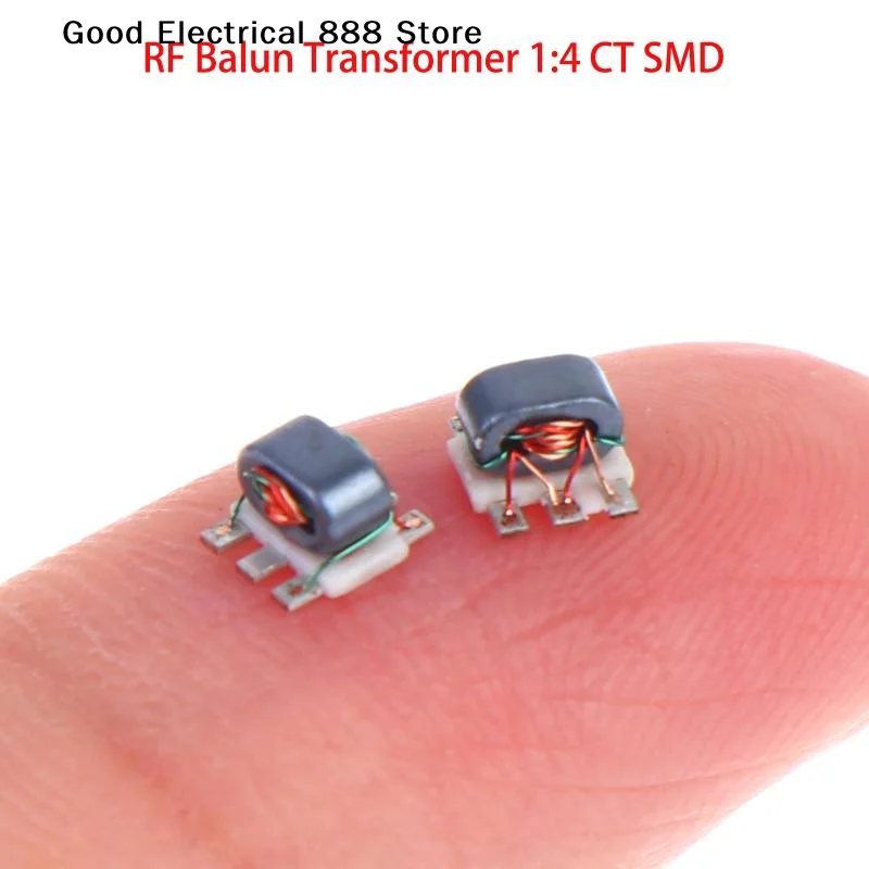 【GE】2/5 Peças TC4-1T Transformador Balun de Sinal RF SMD 50Ω 0.5-300MHz 1:4 CT Transformador Balanceado para Não Balanceado Acoplado por Fluxo