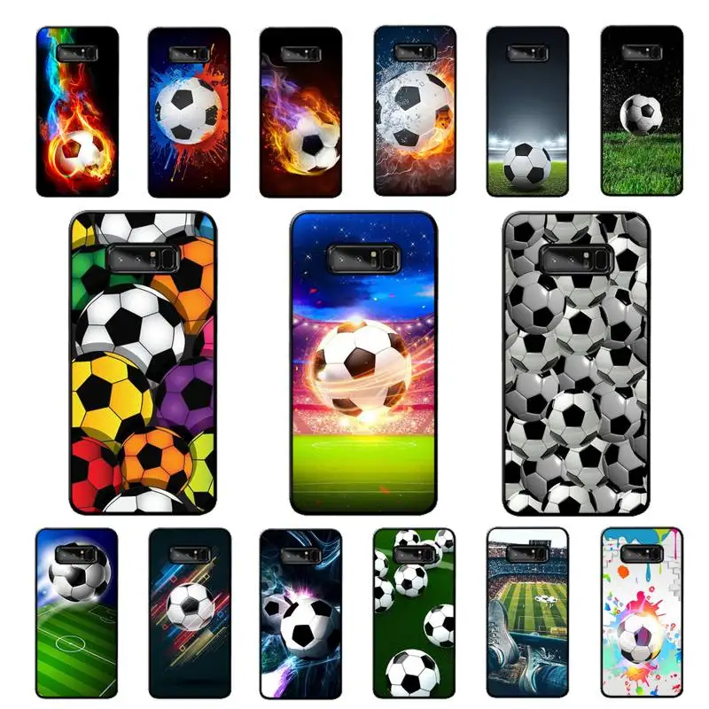 MaiYaCa Football Passion Soccer Ball Phone Case for Samsung Note 5 7 8 9 10 20 pro plus lite ultra A21 12 02