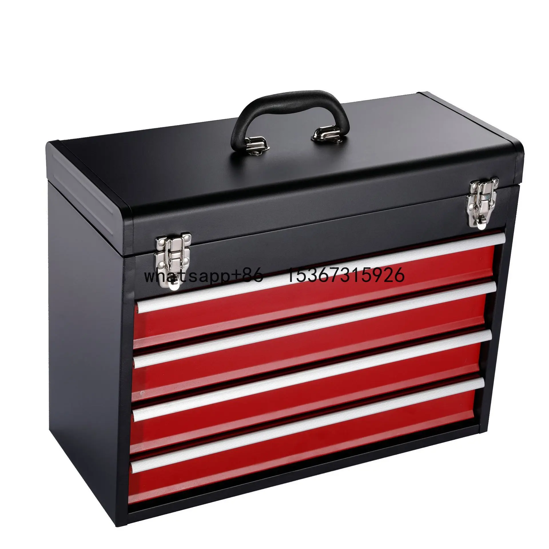 

Custom Workshop SPCC Steel Toolbox 3 Drawers Metal Portable Tool Box with Drawers for Storage Tools