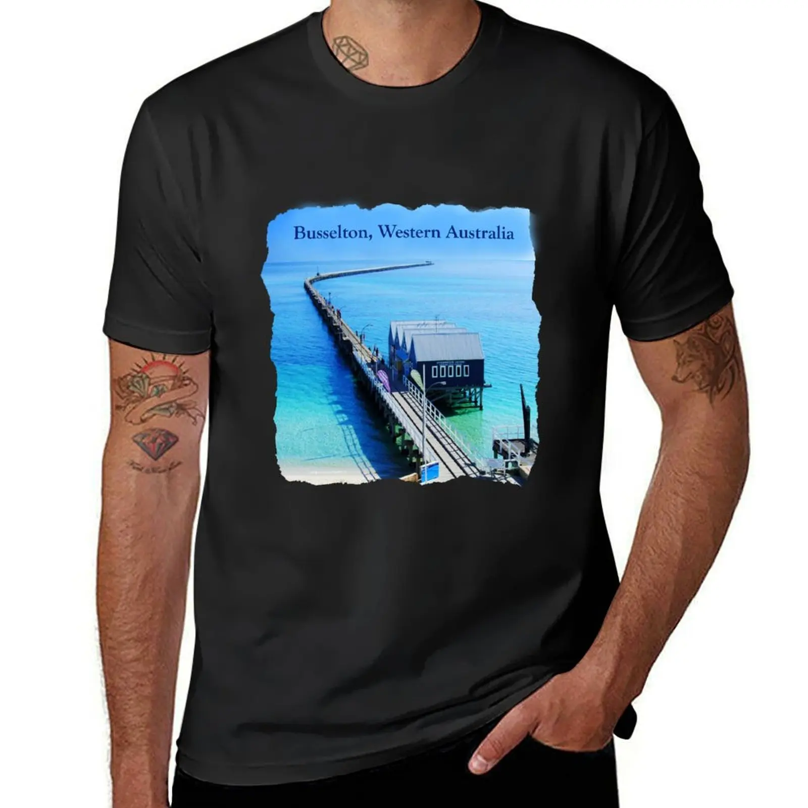 

Busselton, Western Australia T-Shirt vintage clothes new edition shirts graphic tees Aesthetic clothing tshirts for men