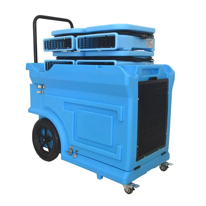 

75LGR Commercial Dehumidifier Dryer ETL CE SAA with R32 R290 Coolant Stackable with air Mover Fan for restoration Flood Damage