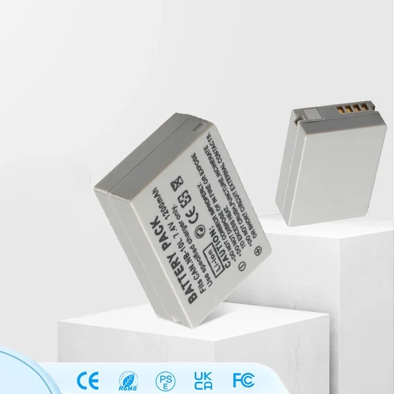 Camera Battery 1200mAh nb-10l NB 10L NB10L For Canon SX40 HS SX40HS SX50 HS SX50HS G1 X G15 G16 SX60 HS G3X Batteries