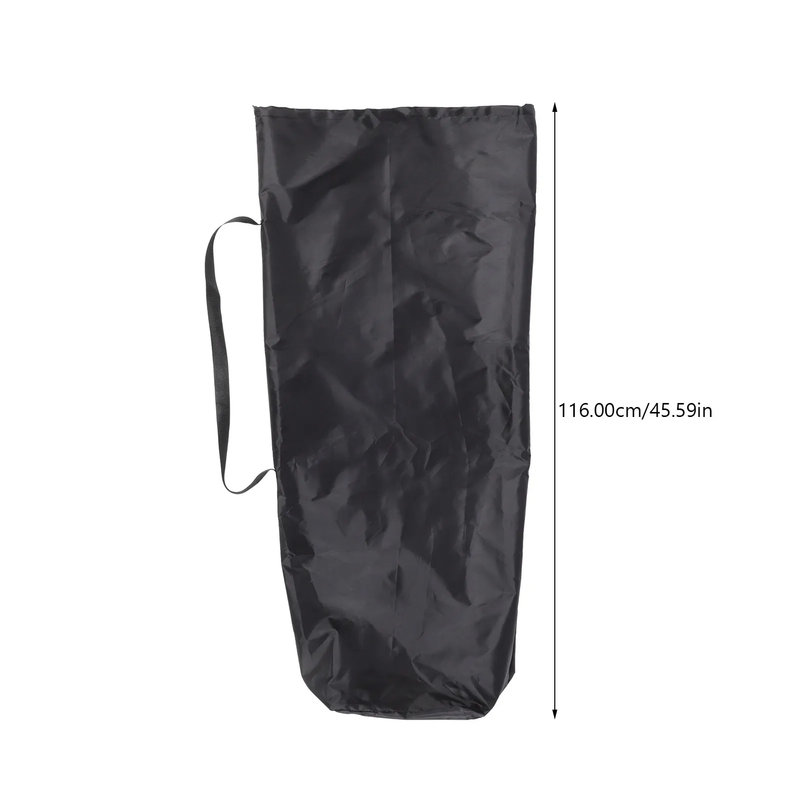 飛行機旅行用ベビーカーバッグ、頑丈なナイロンカバー、巾着開閉式、補強された縫い目、折りたたみ式ベビーカー収納