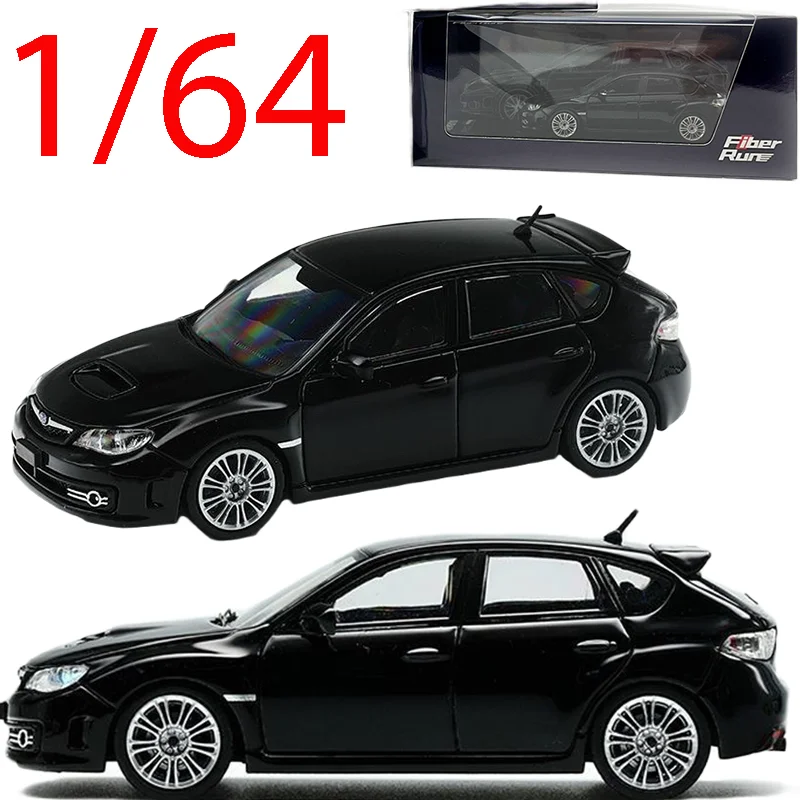 

FiberRun литой под давлением масштаб 1/64 Subaru Impreza STI 2009, модель автомобиля из сплава, коллекционные автомобили Subaru, игрушки для мальчиков, оригинальная коробка