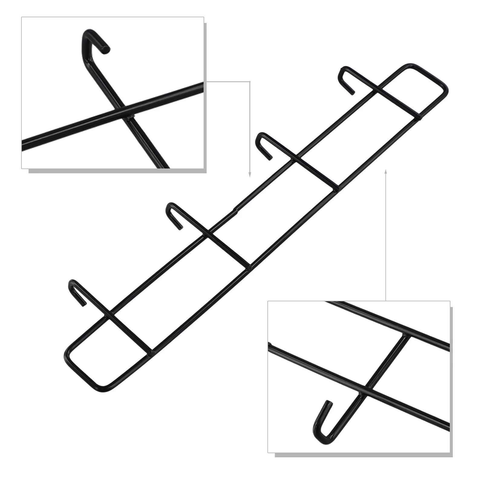 Bathroom Home Cloth Hanger Bathroom Storage Ample Space Compact Design Easy To Install No Drilling Required Organized Storage