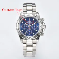 OUMASHI VK series 63 Men's quartz Watch 316L stainless steel sapphire glass 10bar waterproof  can be customized logo