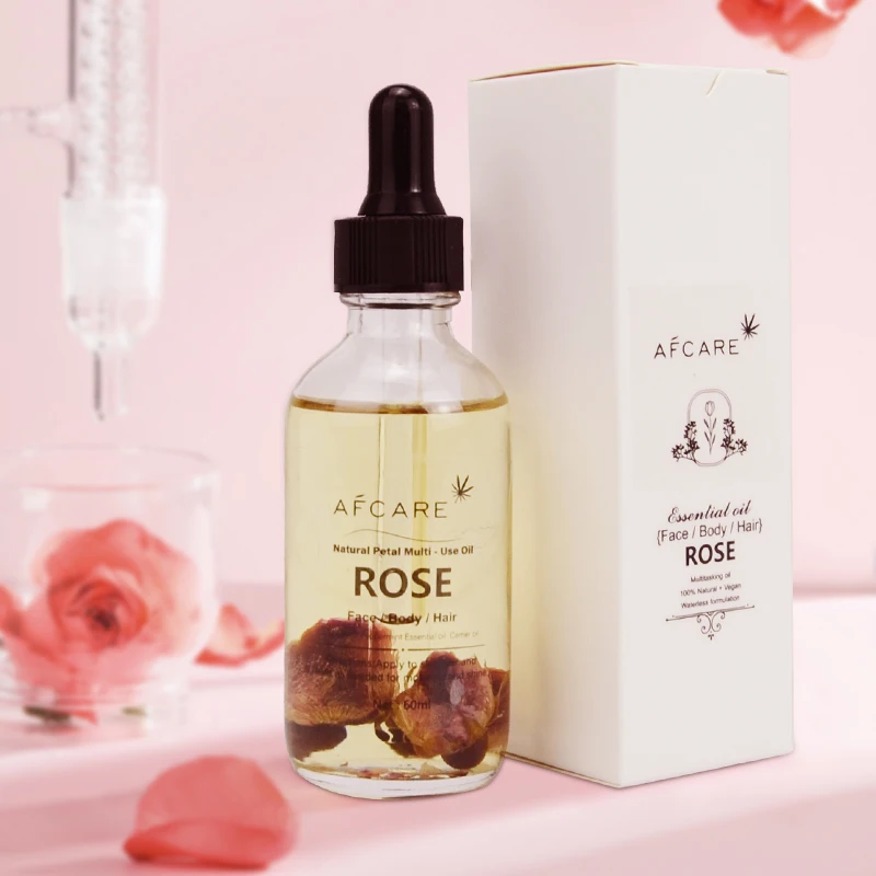 60ML Rose Pure Essential Oils Big Capacity Diffuser Aroma Oil Make People Feel Happy And Relaxed