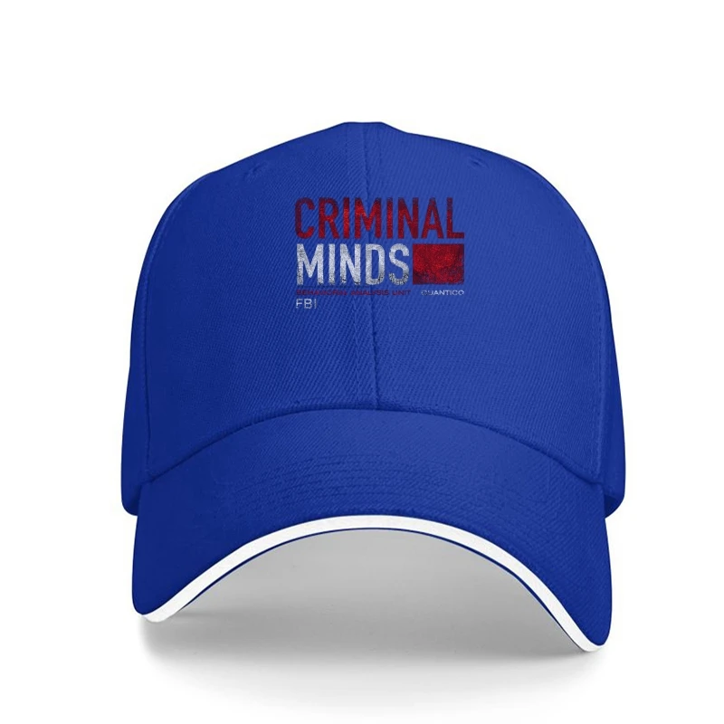 Classic Tshirt Criminal Minds Fbi Cbs Baseball Cap Oversize Men'S Baseball Cap