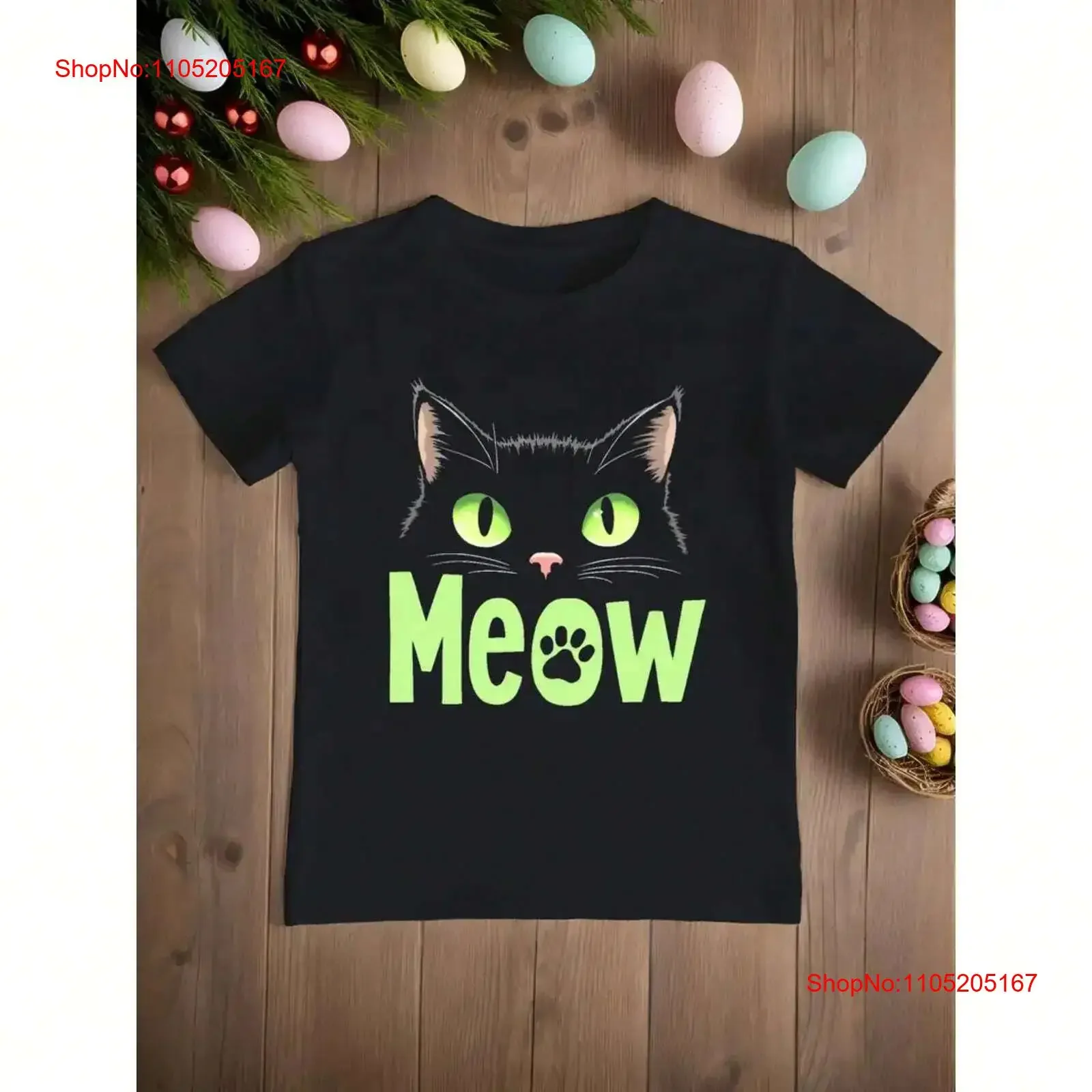 

Ladies' Soft and Comfortable Meow Cat Pattern T shirt Casual Top vintage Washed Top For Everyday Wear graphic designer clothes