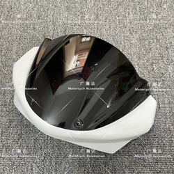 Fit For Ducati Monster 696 796 1100/S/EVO Upper Front Cowl Nose Fairing Windscreen Carbon Fiber Paint