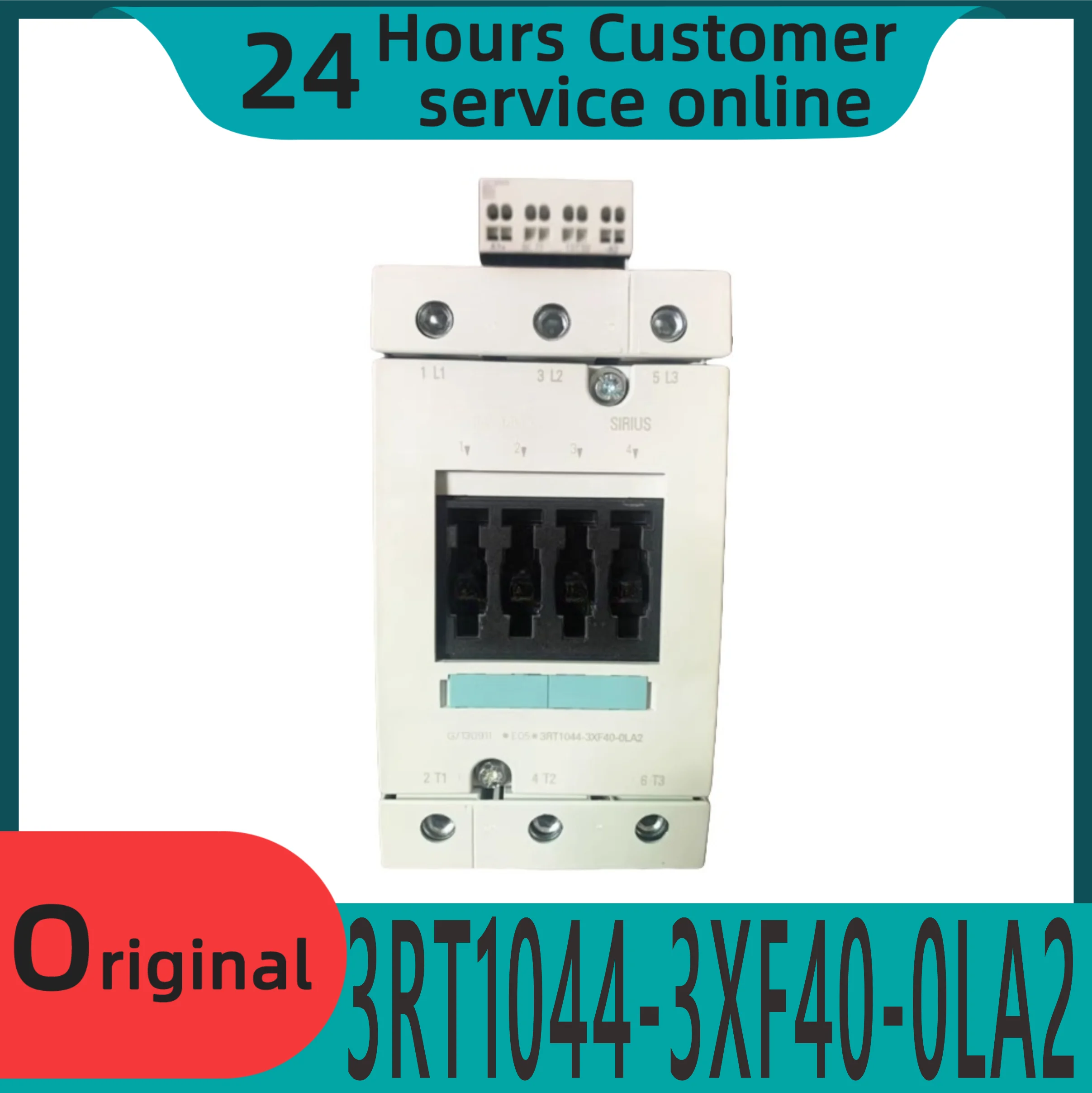 

Новый оригинальный контактор постоянного тока 3RT1044-3XF40-0LA2 110 В постоянного тока