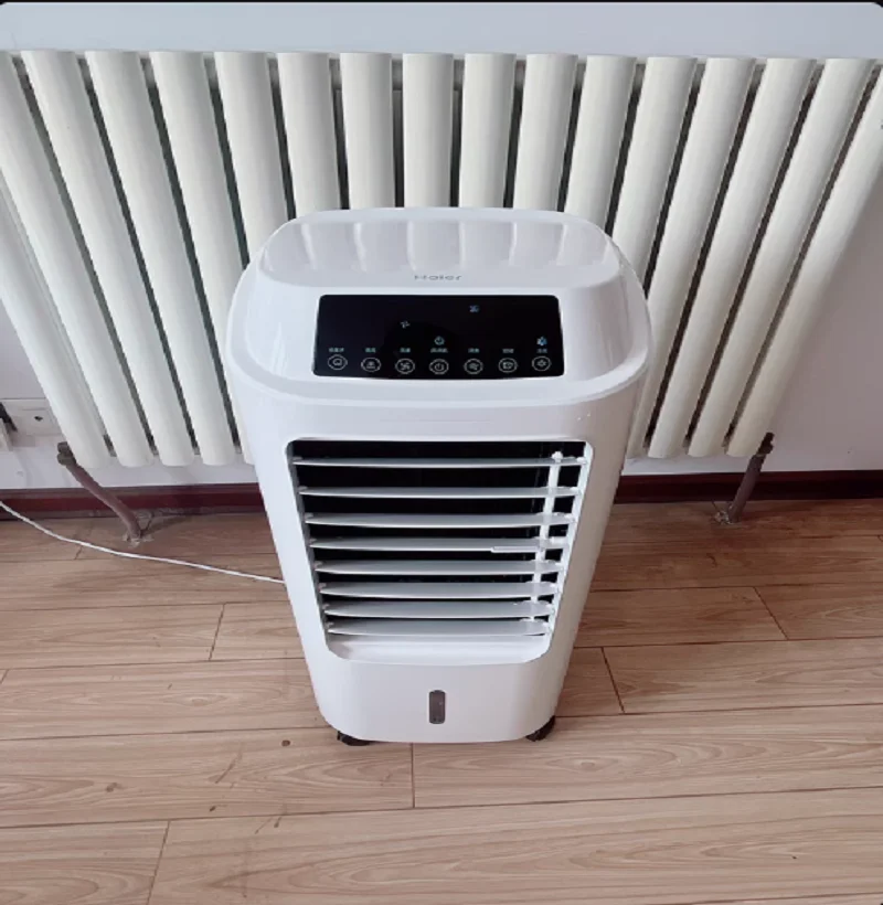 

Охлаждающий вентилятор Haier 220 В с увлажнителем, одинарный охлаждающий вентилятор с водяным охлаждением для домашнего использования DA