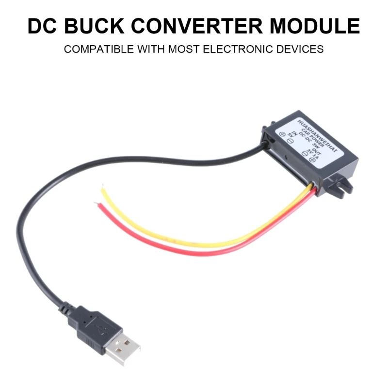 Reduce Voltages Regulator USB 5V2A To 3V1A Converters Step Down Power Module For LED Light Toy Conversion Module