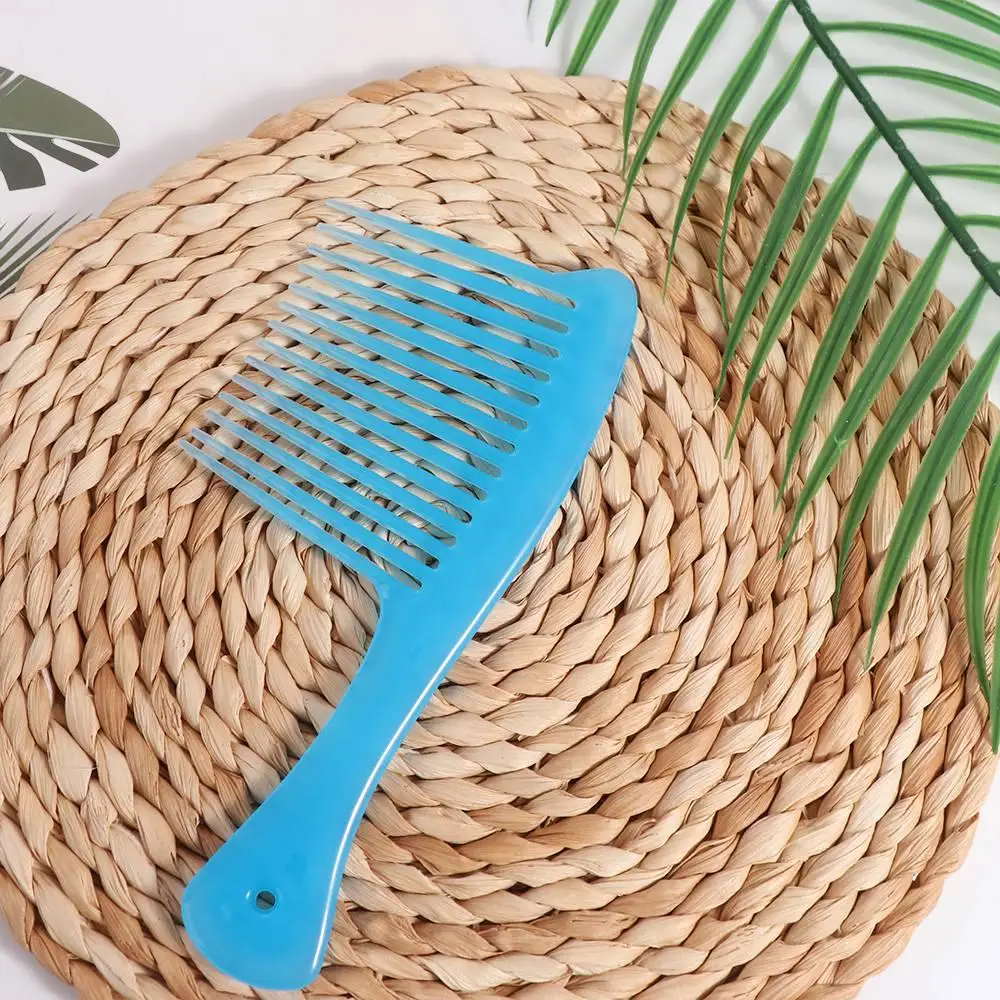 

Hairdressing Large Wide Tooth Comb Anti-static Straight Dyeing Styling Brush Styling Tool Professional Oil Head Comb Salon