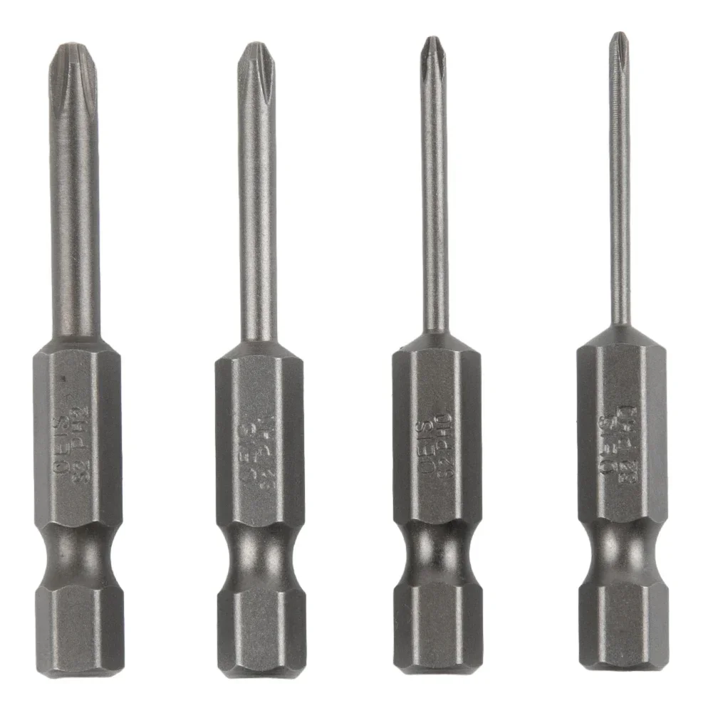 Imagem -06 - Brocas de Chave de Fenda Sólidas Hex Shank Ph2 Precisão Tamanhos 50 mm Brocas Elétricas Cruzadas de Liga de Aço de Alta Qualidade
