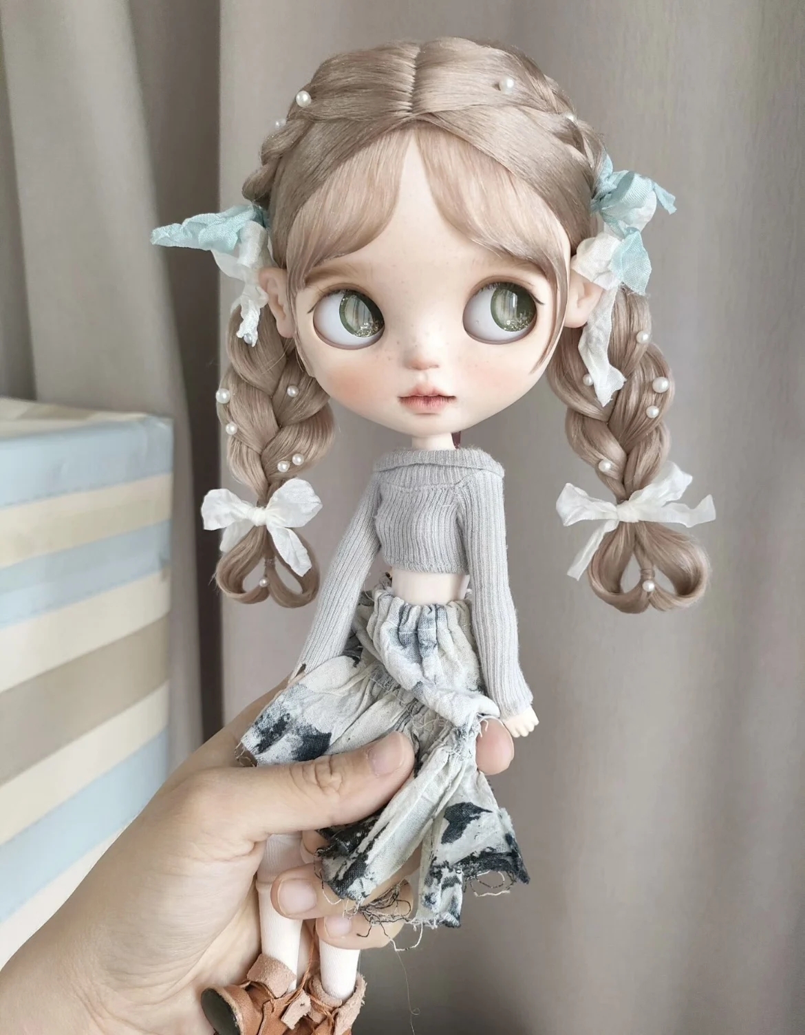 

Волосы для куклы, мохеровый парик для куклы Блайт, изысканные парики BJD различных стилей, бесплатная доставка