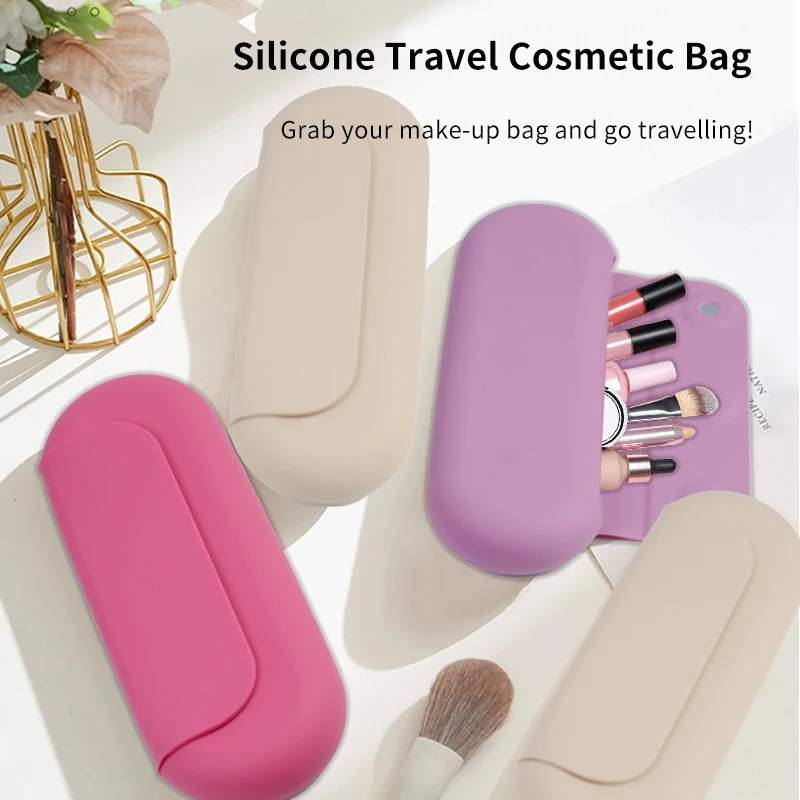 

Portable Waterproof Travel Cosmetic Makeup Box, Keeping Stuffed Lipstick and Eyebrow Pencil, New Design