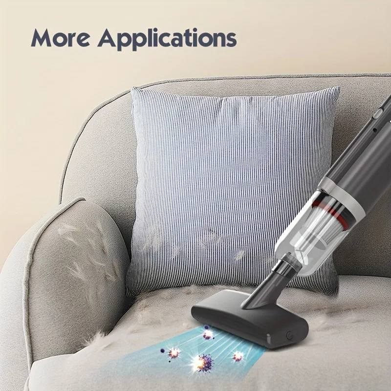 USB Rechargeable Wireless Wet Dry Floor Dust Hair Multifunction 6in1 Handhled Vacuum Cleaner