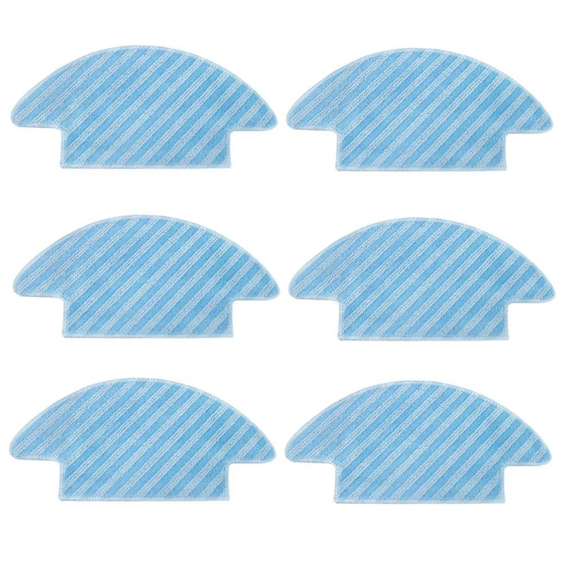 Brosse latérale de remplacement pour aspirateur robot, filtre Hepa, chiffon de vadrouille, OKP Life K2, K3, K4, Lefant M210, M210S, M210B, M213, 6 pièces