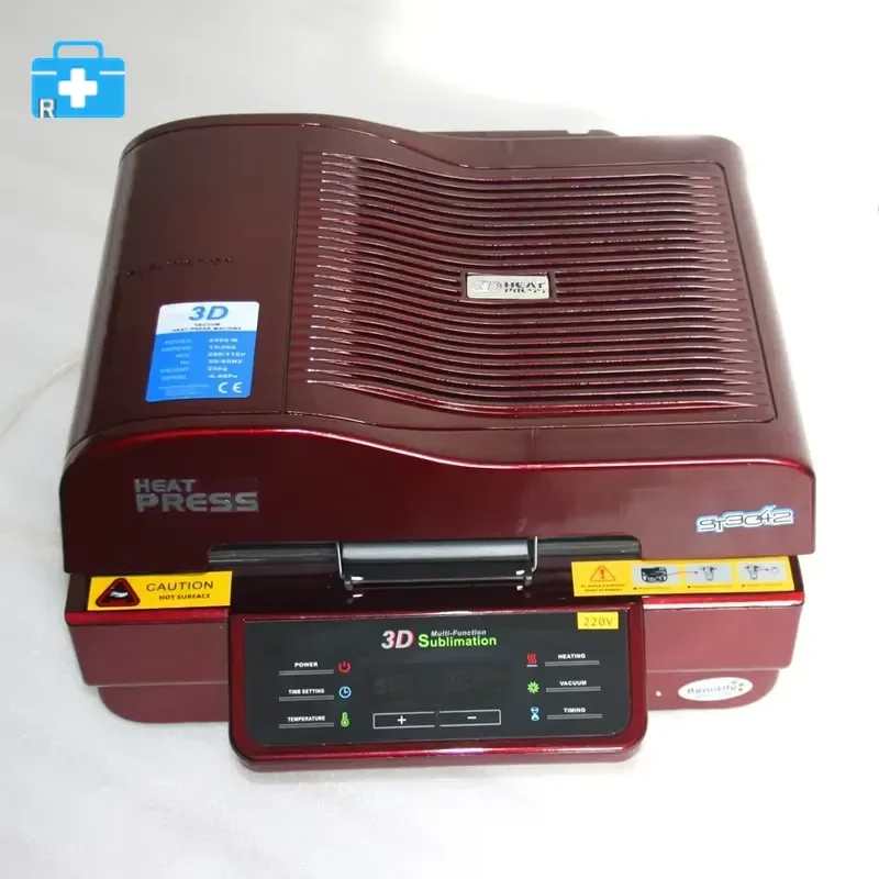 High Efficient 3D Vacuum automatic easy operation big capacity heat press machine for custom printing on phone cases