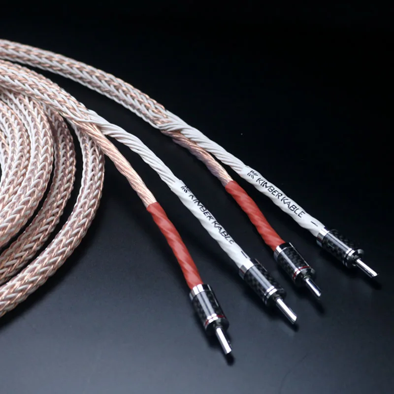 كابل Pro Audio ثنائي الانقسام - Kimber 12TC 24-Strand OCC مع درع منخفض الحث ​