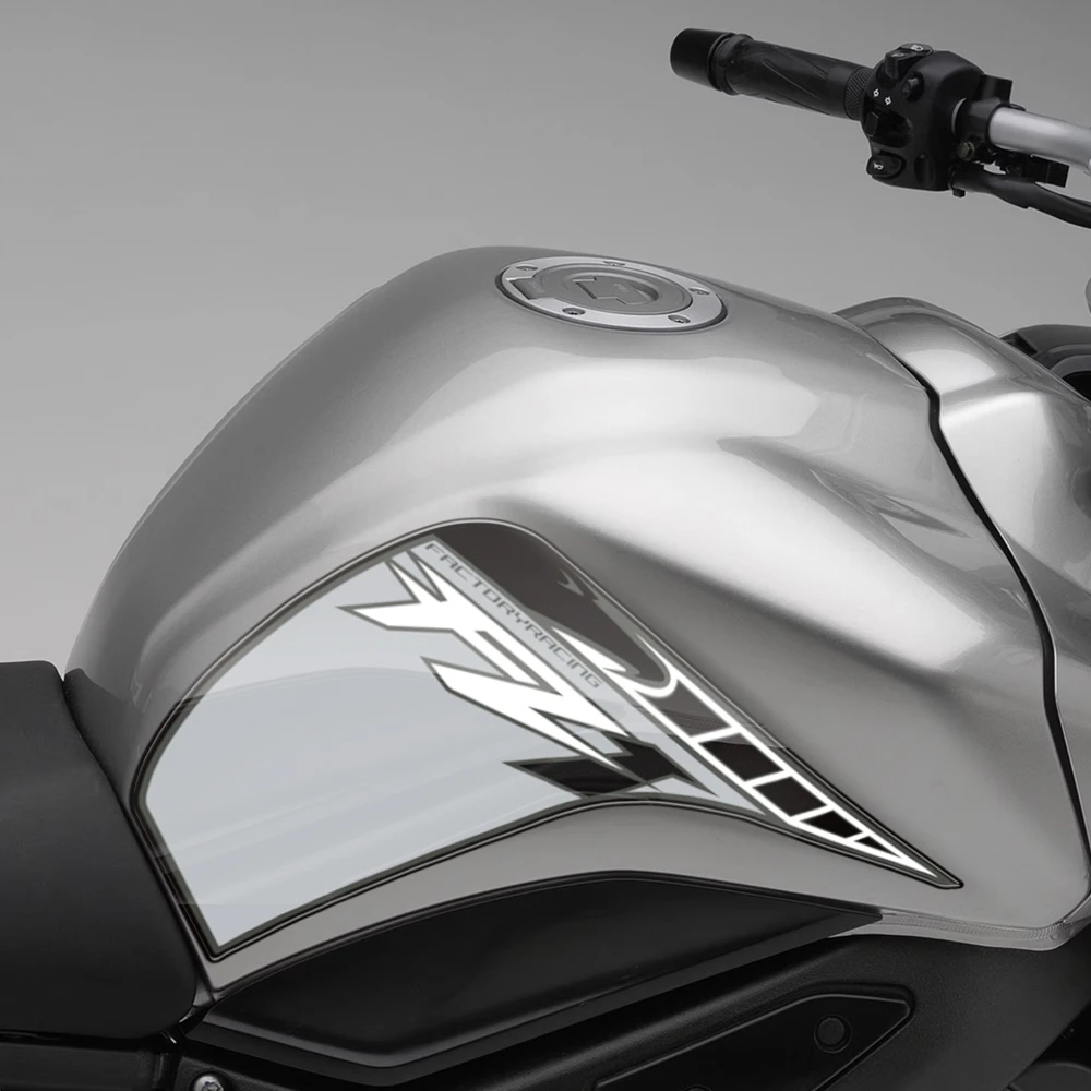 For Yamaha FZ1 Fazer 2006-2016 Motorcycle Accessories Tank Knee Protector 3D Gel Paint Protection Decal Sticker Kit view 4