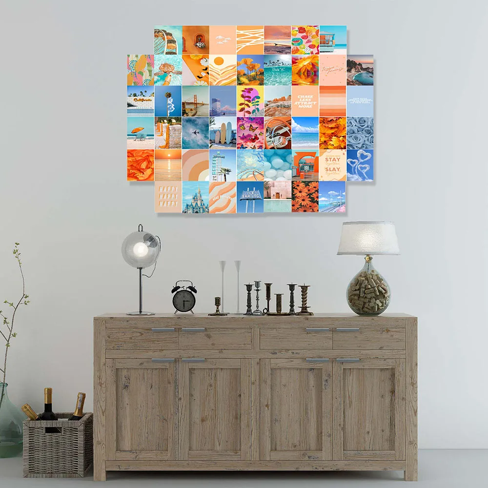 بطاقة بريدية صور الفن التصويري مجموعة جدار مجموعة الفن التصويري Exqusite الجمالية الملصقات ديكور غرفة نوم