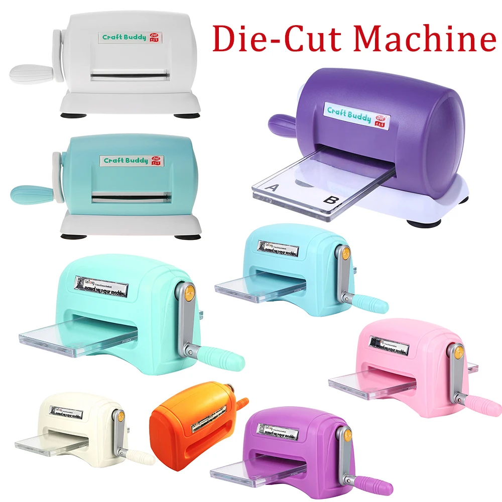 Die Cutting Embossing Machine Scrapbooking Cutter Die-Cut Paper Cutter Dies Paper Card Cutting Embossing Machine DIY Craft Tool