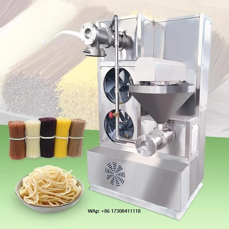 

Commercial Short Vermicelli Fine Fresh Rice Sorghum Noodle Extruder Make Maker Machine for Home