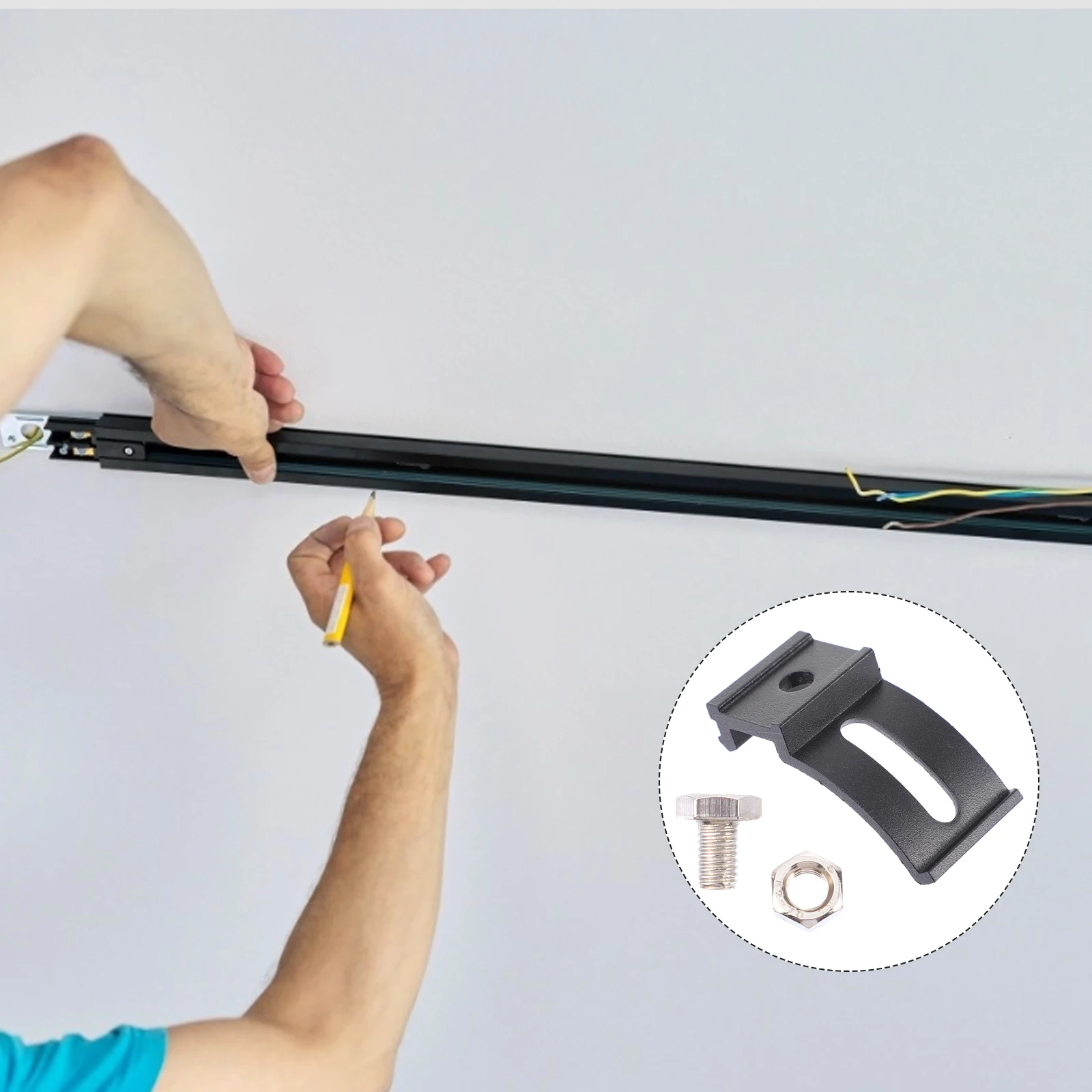 

1 set 1 Set Light Bar Bracket Sliding Mount Durable Work Lamp Support Car Accessories Stable Outdoor Car Accessories Use