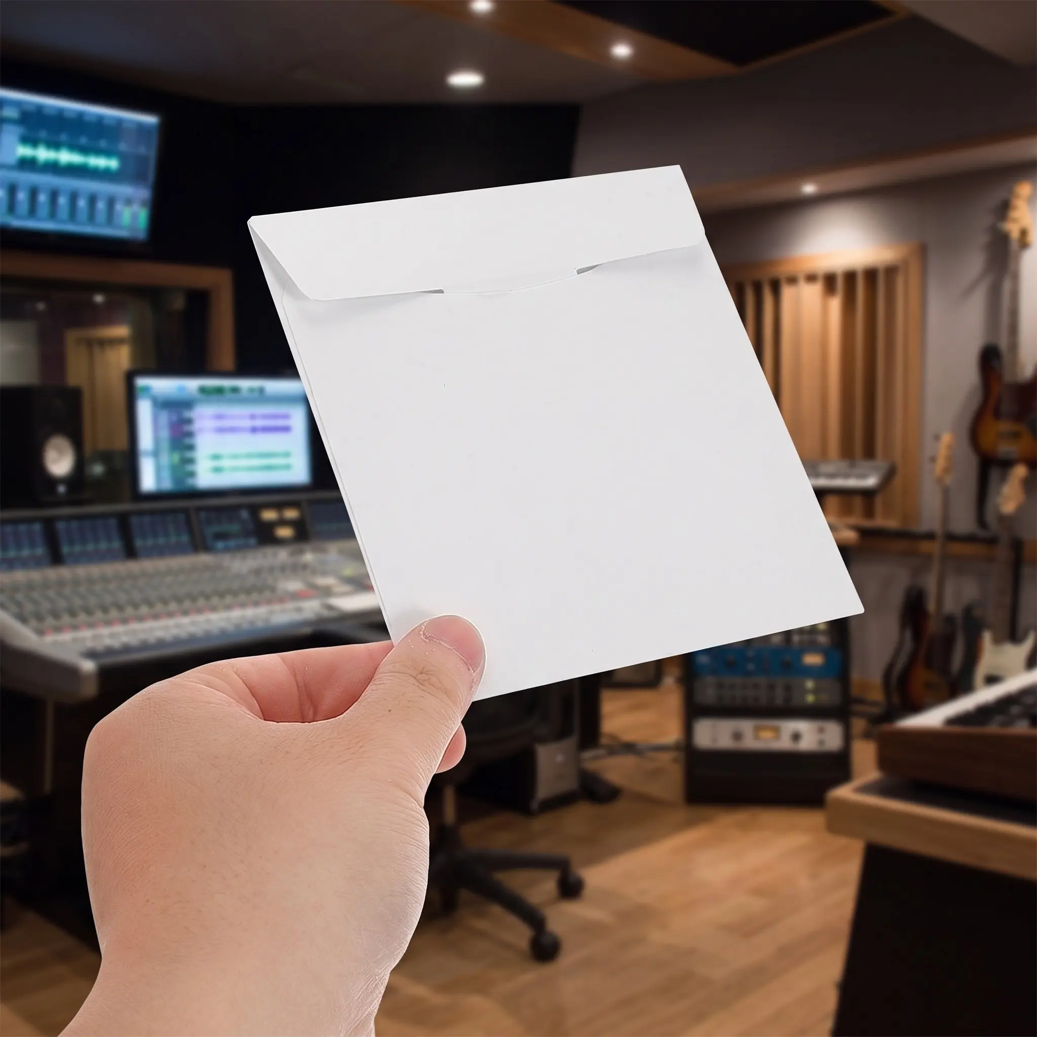 30pcs CD Paper Sleeves: 12.5x12.5cm/4.9x4.9