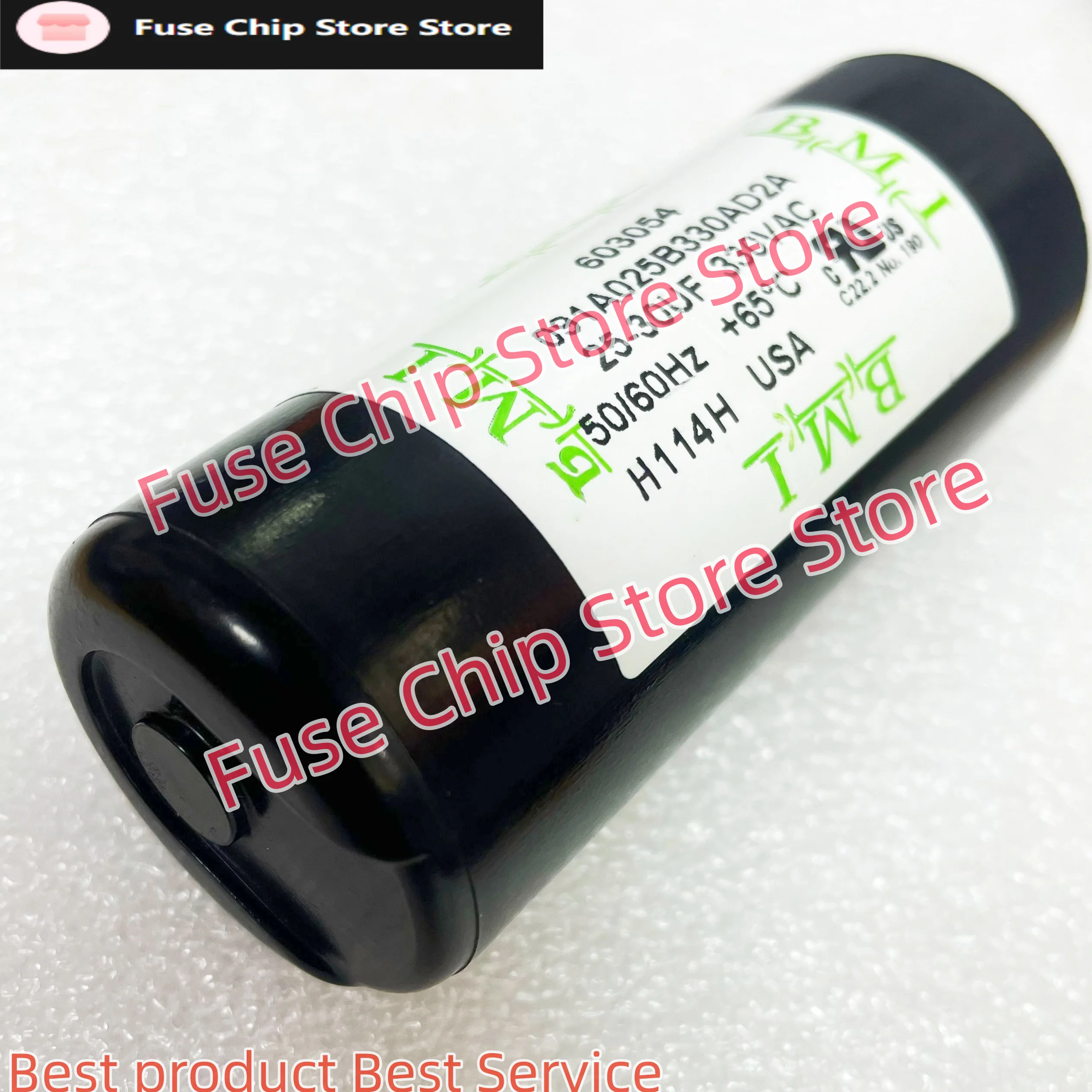 America BMI compressor starting capacitor 330V 25-30UF 330VAC 091A025B330AD2A 25-30MFD 36X85MM