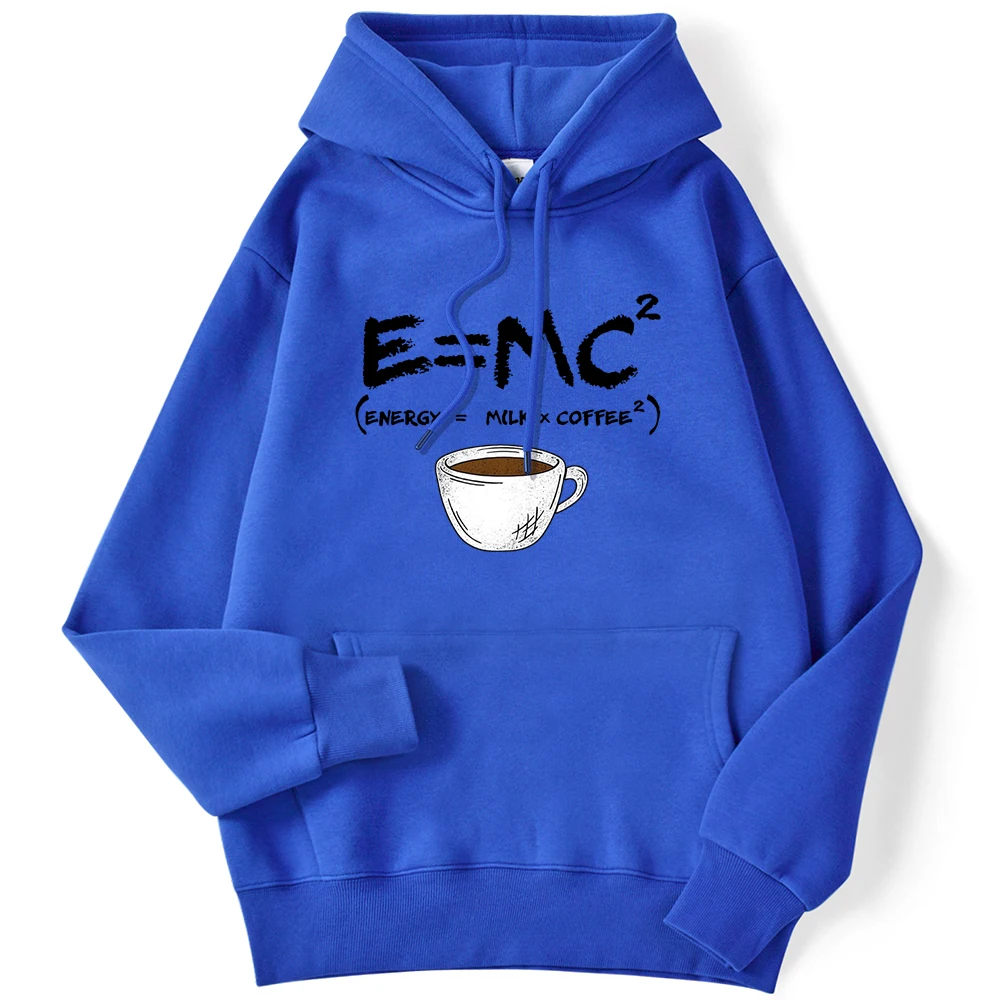 Sweat à Capuche Imprimé pour Femme, Vêtement d'Automne et d'Hiver, Massage = Lait + Café, Respirant, avec Poche PVD, Drôle et Décontracté