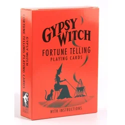 Gypsy Witch Fortune Cards Lenormand Deck tarocchi per principianti Oracle Card Game gioco da tavolo Toy